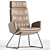 Arva Lounge: Stylish and Comfortable Armchair 3D model small image 1