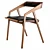 Sleek Katakana Chair by Dare 3D model small image 1