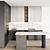 Modern Kitchen 77 3D model small image 2