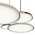 Arvid Pendant Light: Sleek Design, Multiple Materials 3D model small image 4