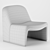 Modern Alky Chair by Piretti 3D model small image 4