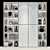 Modern Wardrobe Composition with Customizable Design 3D model small image 2