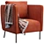 Stylish Ekero Armchair: Modern Comfort by Ikea 3D model small image 1
