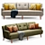 Luxury Brompton Sofa: Crafted Comfort 3D model small image 1