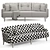 Luxury Brompton Sofa: Crafted Comfort 3D model small image 5