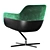 Modern 277 Auckland Armchair 3D model small image 5