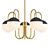 Elegant Renee Pendant Light 3D model small image 1