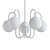 Elegant Renee Pendant Light 3D model small image 2