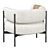 Cosmo CINI Armchair: Modern Elegance 3D model small image 9