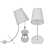 Tango Desk Lamp: Adjustable & Stylish 3D model small image 3