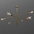 Vintage Black Chandelier - West Elm 3D model small image 4