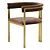 Vintage Paris Chair: Elegant and Comfortable 3D model small image 4