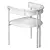 Vintage Paris Chair: Elegant and Comfortable 3D model small image 7