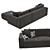 Modern Gusto Corner Sofa - Superb Design & Comfort 3D model small image 2