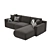 Modern Gusto Corner Sofa - Superb Design & Comfort 3D model small image 4