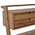 Pico Console: Sleek TV Stand & Storage 3D model small image 5