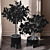 Natural Ficus Sam & Jim House Plants 3D model small image 5