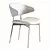 Elegant Luz Dining Chair 3D model small image 1