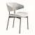 Elegant Luz Dining Chair 3D model small image 2