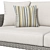 Chatham Wicker Sofa: Stylish Seating Solution 3D model small image 4