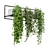 Metal Shelf with Hanging Plants - Set 170 3D model small image 5