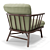 Sophisticate Lounge Chair 3D model small image 3