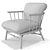 Sophisticate Lounge Chair 3D model small image 4