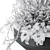 Winter Wonderland Set: Outdoor Snowy Garden 3D model small image 2