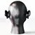 KARE_Deco Head Kussmund: Elegant 320mm Statue 3D model small image 3