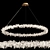 Gorgeous Crystal Ring Chandelier 3D model small image 1