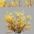 Vibrant Yellow Bush 01 3D model small image 7