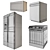 Samsung Appliance Set: Fridge, Range, Dishwasher 3D model small image 7