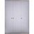 The IDEA Walnut Wardrobe 3D model small image 2