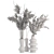 Everlasting Beauty: Dry Plants Bouquet Collection 3D model small image 6