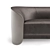 Vita Velvet Sofa: Exclusive 2022 Collection 3D model small image 5