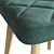 Arion Compact Wood Chair 3D model small image 3