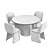 Regal Dining Set: ASPLUND PLAIS ROYAL 3D model small image 3