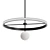 Elegant Pendant Ring Light 3D model small image 1