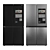 Samsung Appliance Bundle: Fridge, Oven, Gas Hob & Hood 3D model small image 5