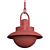 Sleek Olvera Pendant Lamp 3D model small image 3