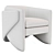 Modern and Sleek Thea Chair 3D model small image 4