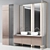 Elegant Bathroom Console Set 3D model small image 10