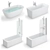 Luxury Bath Set: Gustavsberg, Ideal, Villeroy & Boch 3D model small image 1