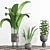 Sleek Indoor Plant Stand 3D model small image 4