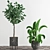 Sleek Indoor Plant Stand 3D model small image 5