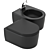 Compact Mini Link WC Bidet by Ceramica Flaminia 3D model small image 1