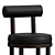 Sleek Moca Chair: Modern Comfort 3D model small image 2