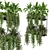 Metal Box Hanging Plants Set 3D model small image 1