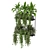 Metal Box Hanging Plants Set 3D model small image 5