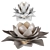 Lotus Blossom Table Lamp 3D model small image 4